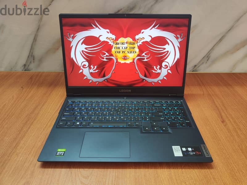 Lenovo Legion 5 RTX 3060 6gb  165hz 100% Srgb  i7 11800H Gaming Laptop 9