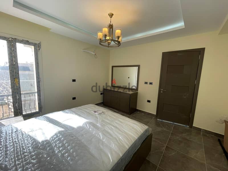 Fully furnished penthouse for rent in mountain view hyde park compound New Cairo fifth settlement 5