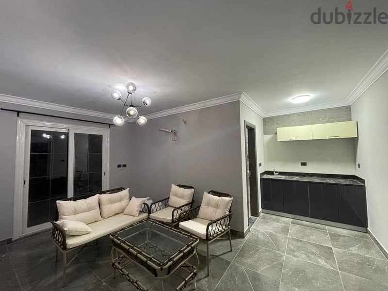 Fully furnished penthouse for rent in mountain view hyde park compound New Cairo fifth settlement 6