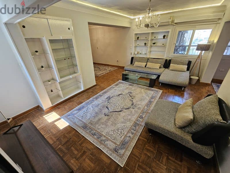 Modern apartment for rent in Zamalek شقة مفروشة للإيجار الزمالك 3