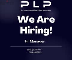 PLP consultancy Real Estate Is HIRING for Hr manager with experience