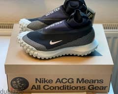 New Authentic Nike ACG Mountain Fly GORE-TEX - Black/Metallic Silver 0