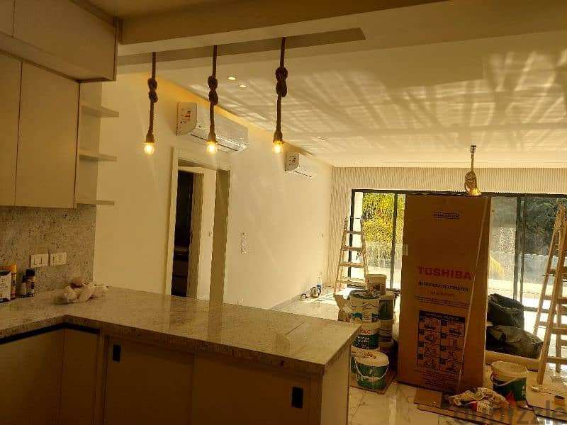 تجمع شقة إيجار بمطبخ تكيفات اجهزة المطبخ دواليب بيلت ان ليك فيو ريذدنس 3