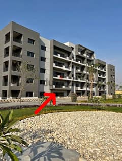 Apartment for sale Creek Town Compound, directly in front of Al-Rehab, with installments