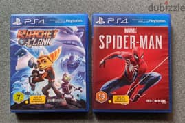 CD  Spiderman , Ratchet & Clank