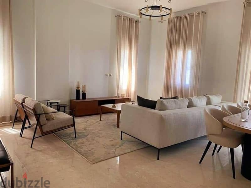 Apartment for sale, fully finished, 142 sqm, in Swan Lake, Hassan Allam, First Settlement 14