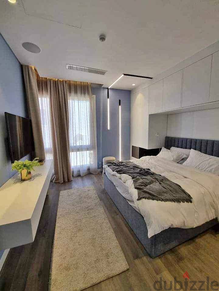 شقة للبيع تشطيب كامل 163م في بـادـية بالم هيلز الشيخ زايد /Apartment for sale, fully finished, 163 sqm, in Badia Palm Hills, Sheikh Zayed 1