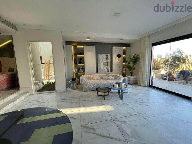 شقة للبيع تشطيب كامل 163م في بـادـية بالم هيلز الشيخ زايد /Apartment for sale, fully finished, 163 sqm, in Badia Palm Hills, Sheikh Zayed 4