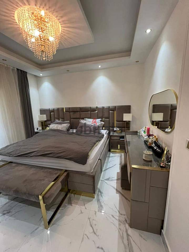 شقة للبيع تشطيب كامل 163م في بـادـية بالم هيلز الشيخ زايد /Apartment for sale, fully finished, 163 sqm, in Badia Palm Hills, Sheikh Zayed 10