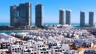 Apartment 150 sqm for sale in Alamein tower north coast Sea View  - fully finished + ACS & Receive months. . . . . . . . . . . . . . . . . . . . . . . . . . . . . . . . . . . . . . . . . . . . .