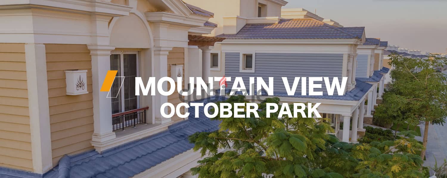 now own a 3-storey villa, READY TO MOVE, with a 15% down payment and 7-year installments in Mountain View October Park. 4