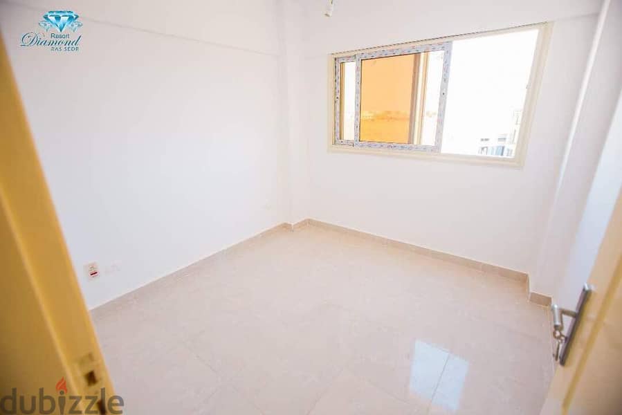 Studio 40m, first floor, finished, immediate delivery, highest levels of finishing, for sale in installments in Ras Sidr 6