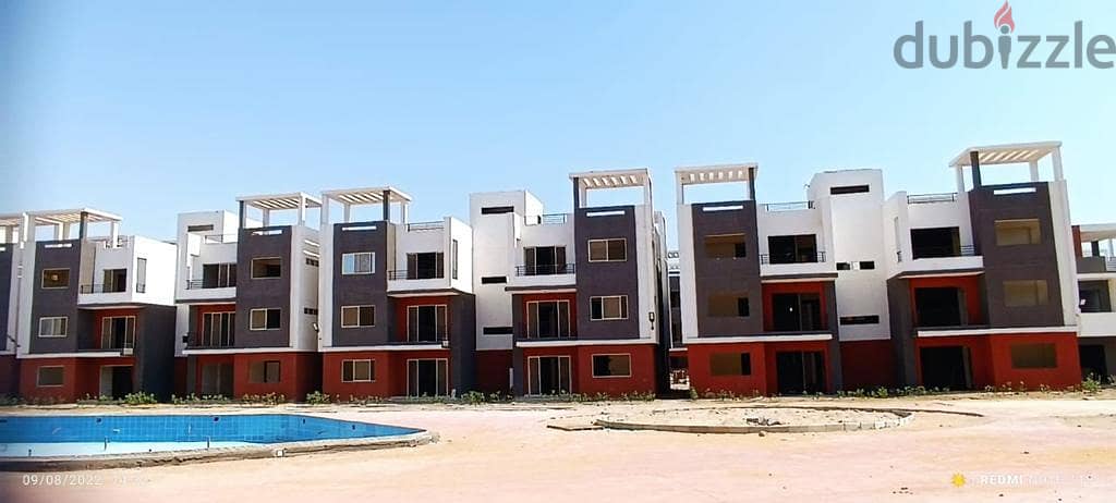 Studio 40m, first floor, finished, immediate delivery, highest levels of finishing, for sale in installments in Ras Sidr 11
