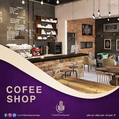 COFFEE SHOP FOR SALE EARLY DELIVERED 2024 EXCULUSIVE IN R3 NEW CAPITAL