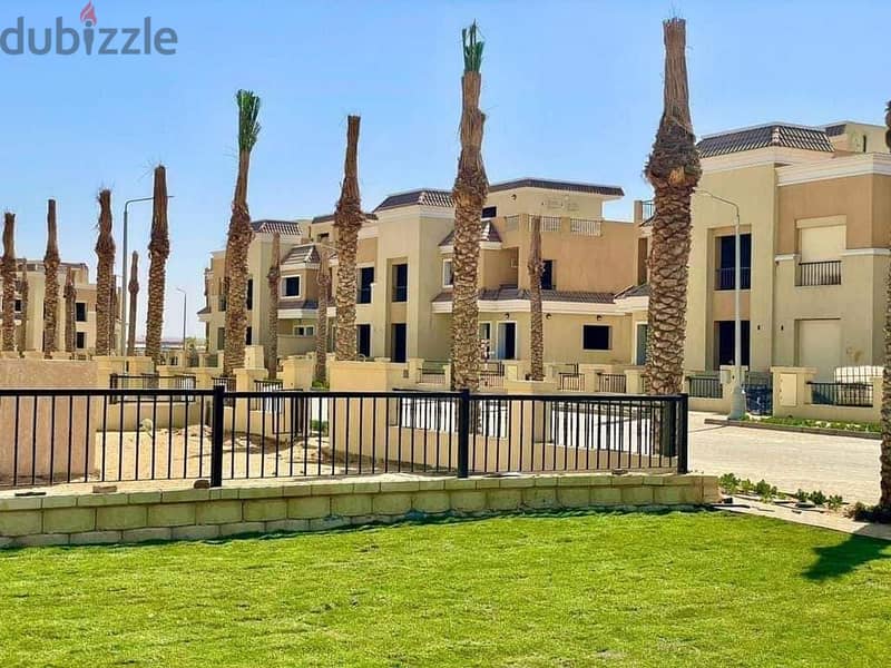 town house 160 m delivered prime location , compound sarai 10