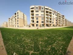 apartment 129 m with garden ready to move finished ,  compound sarai