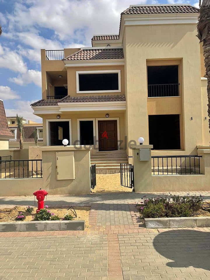 Standalone villa for sale at Sarai New Cairo with old price 1