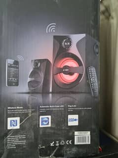 f&d f380 Bluetooth speaker صب بلوتوث و فلاشة بالريموت ٠