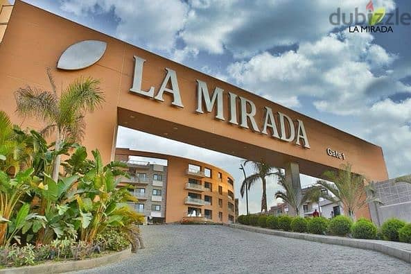 شقة للبيع أرضي بجاردن استلام فوري بجوار مدينتي في لاميرادا La Mirada 3