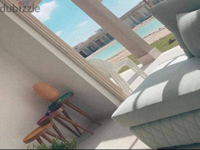 Apartment for sale in El Alamein on the sea ready to move finished 10% down payment installments up to10yearsشقة للبيع في العلمين استلام فوري متشطبة 1