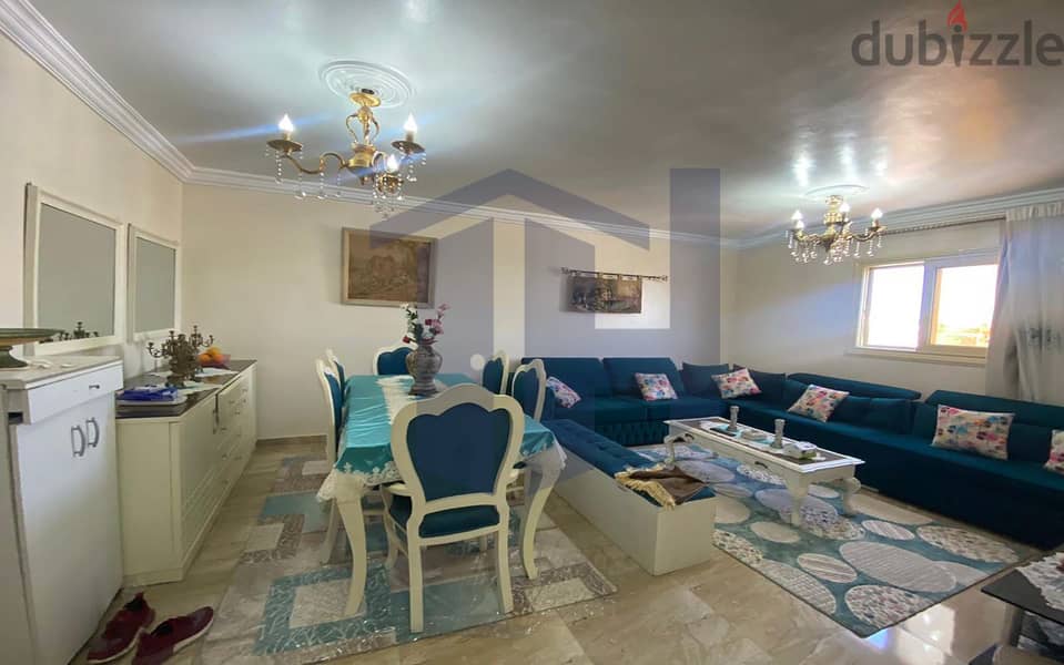 Furnished apartment for rent, 120 sqm, Safi Laurent (off Shaarawy St. ) 1