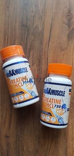 Max Muscle Creatine HCL 750mg- (capsules)