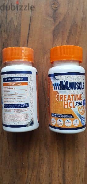 Max Muscle Creatine HCL 750mg- (capsules) 2