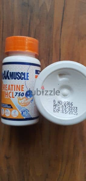 Max Muscle Creatine HCL 750mg- (capsules) 4