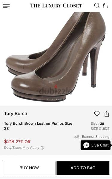original Tory Burch high heel 4