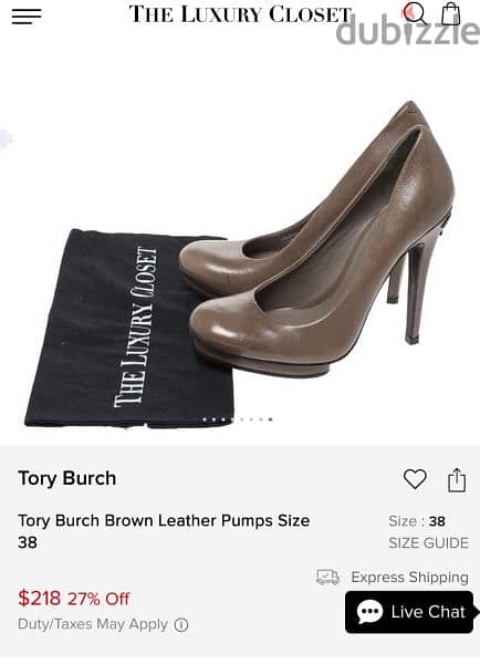 original Tory Burch high heel 5