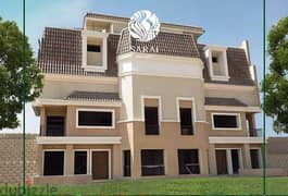 S Villa 4 rooms for sale in the Fifth Settlement, Compound Sarai, New Cairo Corner, with a 41% discount on the price in installments -the lowest price
