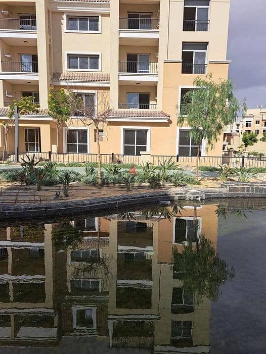 2-bedroom apartment for sale in Fifth Settlement, Sarai Compound, Madinaty, at a price below market and in 8-year installments, open view 4