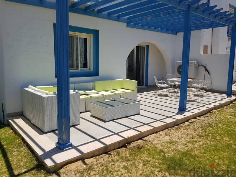 For sale, fully finished sea chalet, first row, in Mountain View, North Coast, Ras El Hekma 3
