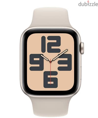 Apple Watch SE (2nd Gen, 2024) GPS 40mm Starlight Aluminum Case