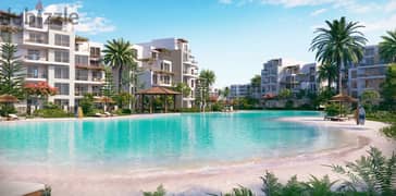 Fully Written Chalet Premium from the Strongest Wall Developer in Egypt Hyde Park Will Shore Betmez with a Global Location in Ras Al Hakma with the lo
