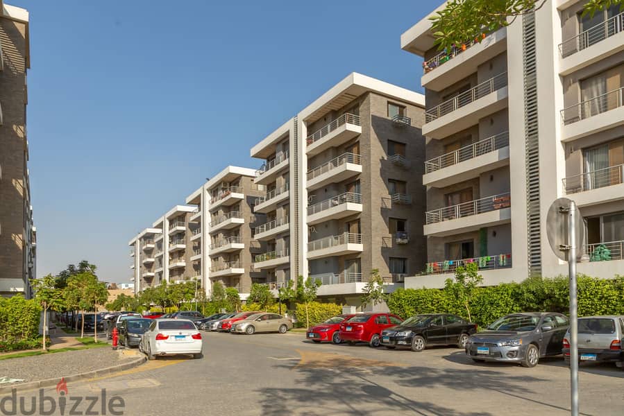 Ground floor apartment with garden for sale in Taj City Direct Compound on Suez Road in front of Kempinski Hotel 4