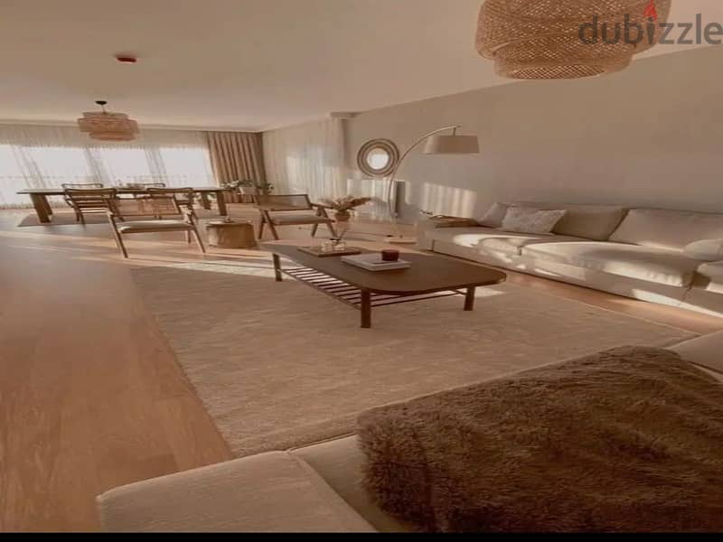A very special divided apartment for sale in a full-service compound, Direct, on Suez Road, directly in front of Al-Rehab 0