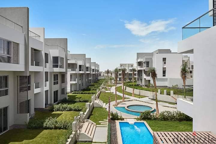 Townhouse villa for sale, immediate delivery, in Amazing Location, New Cairo | Beta Greens Compound 4