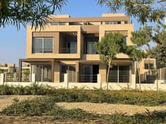 Twin House for Sale with Prime location in Palm Hills New Cairo Ready To Move Very Prime Location Open View