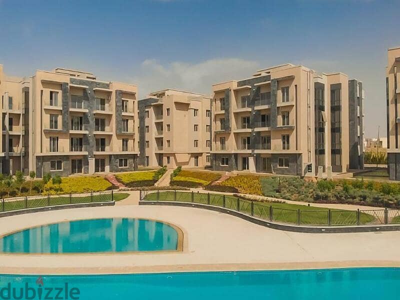 ready to move 3bed garden apartment for sale in galleria moon valley new Cairo 5