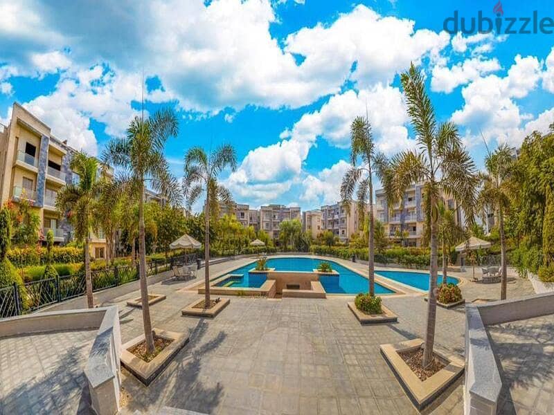 ready to move 3bed garden apartment for sale in galleria moon valley new Cairo 9
