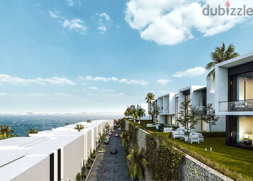 Duplex for sale 177m+garden 194m in North Coast sea view Cali Coast Compoundدوبلكس للبيع 177متر+جاردن194متر الساحل الشمالي على البحر كمبوند كالي كوست 5