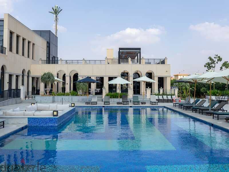 huge standalone villa with private pool in the heart of new Cairo Hyde park compound 6