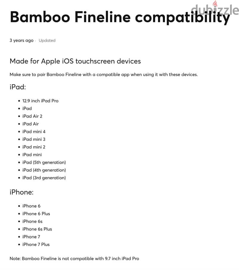 Wacom Bamboo Fineline 2 for iPad 4