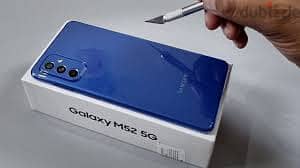 Samsung Galaxy M52 128g 8ram.   5g