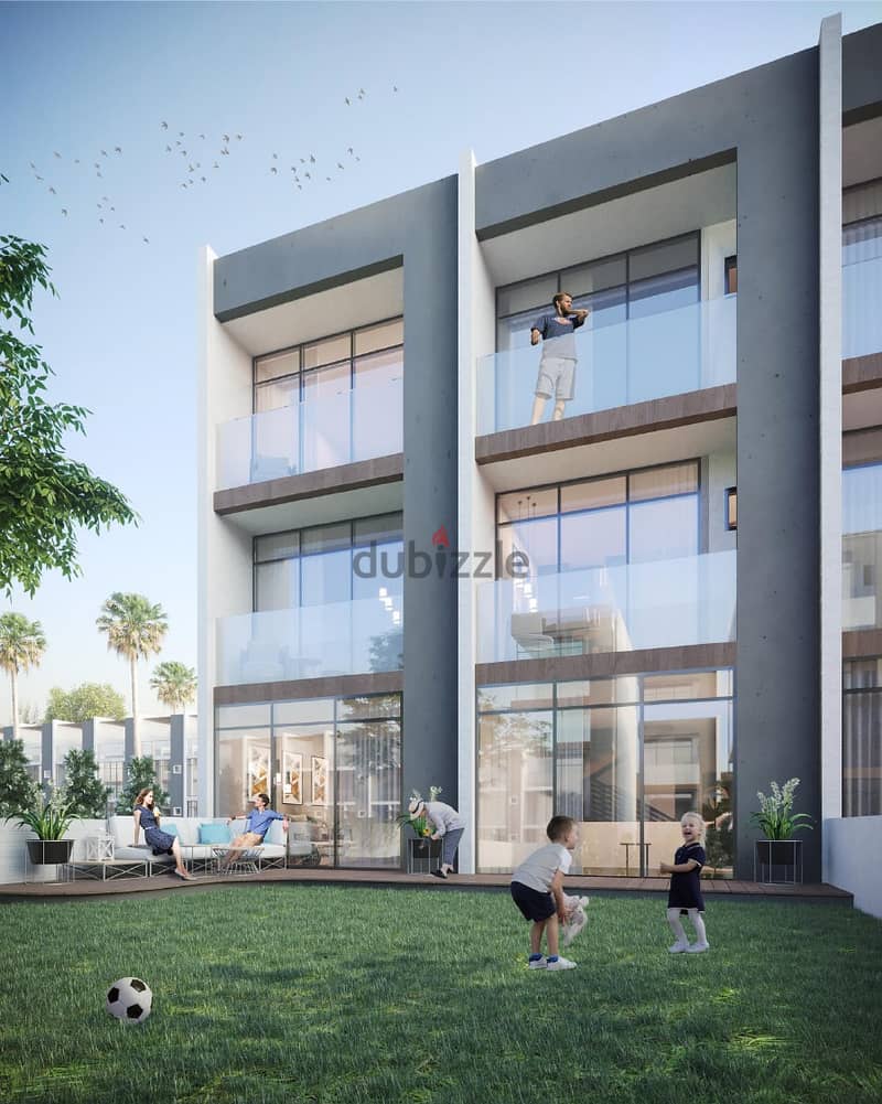 Fully finished and with a 5% discount. . Townhouse 218 sqm for sale in Mostakbal City in Montenapoleone Mostakbal City 7