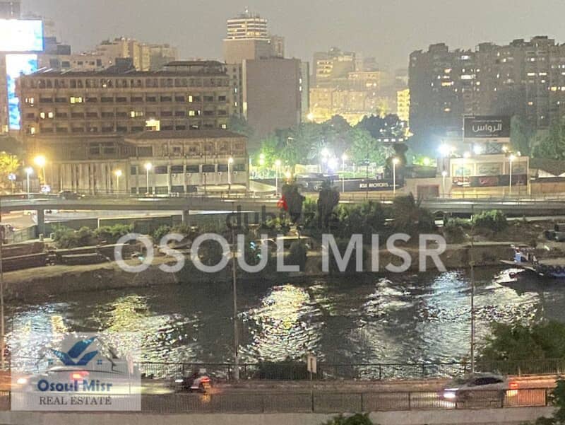 Apartment for rent in Zamalek overlooking the Nile, modern finishing 4