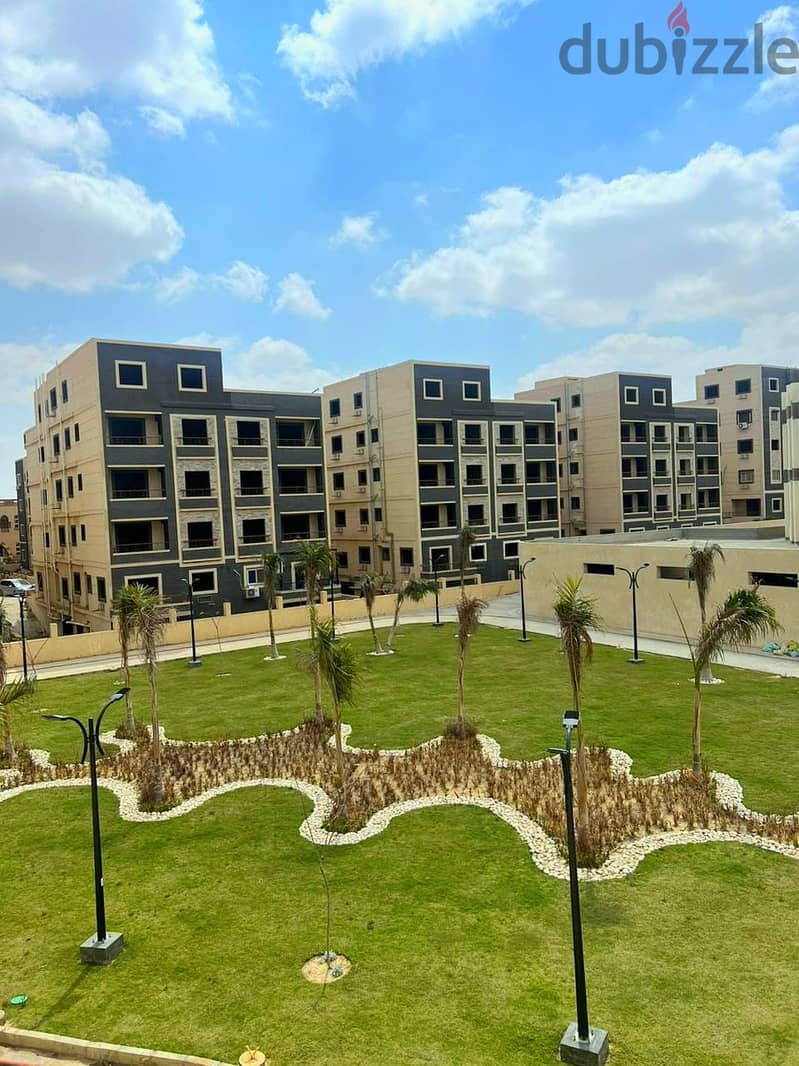Ready to move in the heart of the Fifth Settlement, an apartment for sale in Sephora Heights Compound, minutes from the American University in Cairo 0