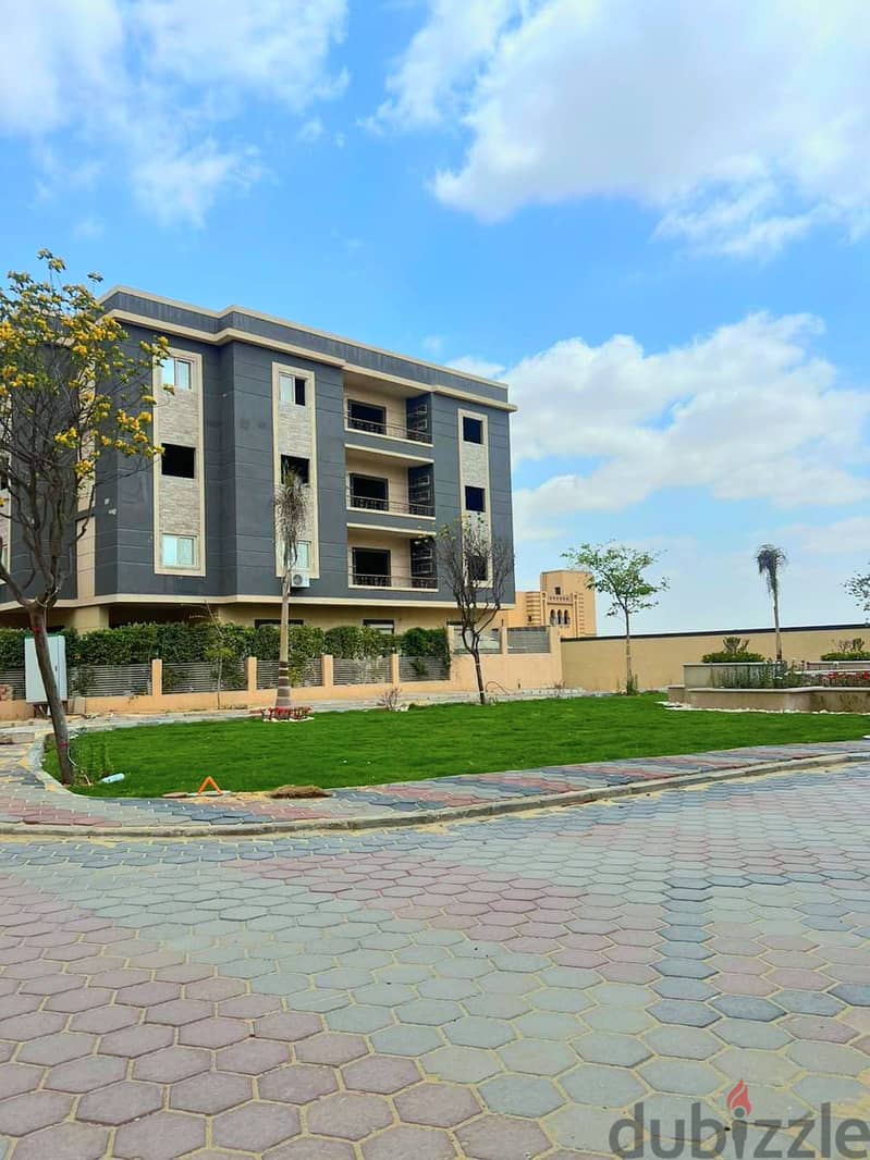 Ready to move in the heart of the Fifth Settlement, an apartment for sale in Sephora Heights Compound, minutes from the American University in Cairo 1