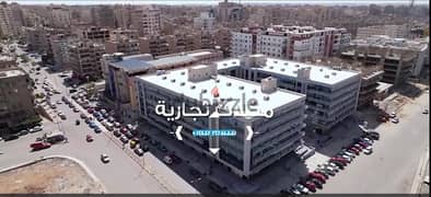 A store directly on the front of the mall for sale in Nasr City, next to Mostafa Al-Nahhas Street and Al-Ahly Club, immediate delivery and installment 0